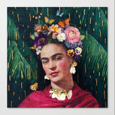 Frida Kahlo World Womens Day Canvas Print