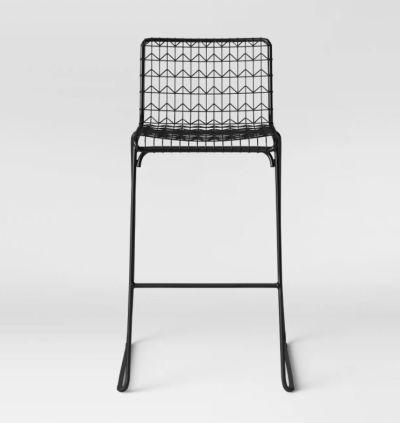 Oster Wire Barstool Black