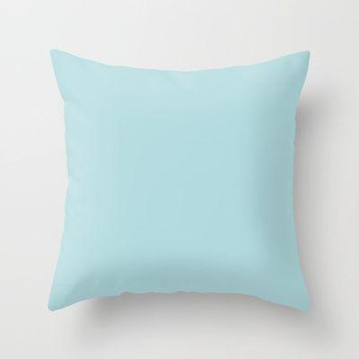 Simply Pretty Blue Throw Pillow With Insert-20"X20"