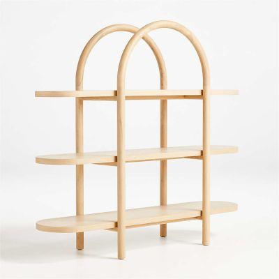 Dolly Natural Wide Bookcase