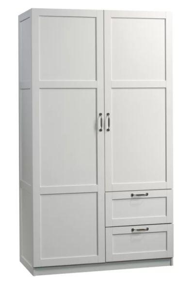 Keithsburg Wardrobe Storage Cabinet Armoire
