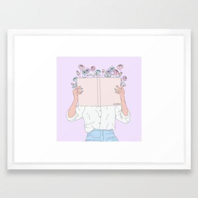 Read All About It Framed Art Print