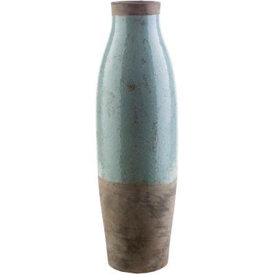 Evry Cylinder Ceramic Floor Vase