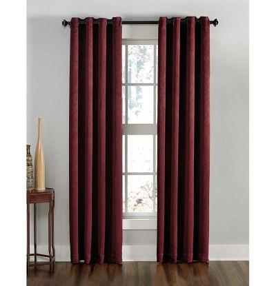 Manzano Solid Room Darkening Grommet Curtain Panel