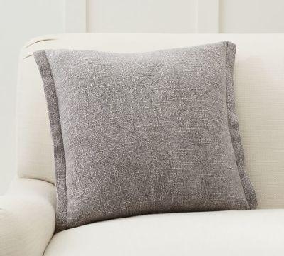 Fold Over Linen Pillow Covers