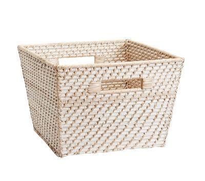 Quinn White Washed Baskets