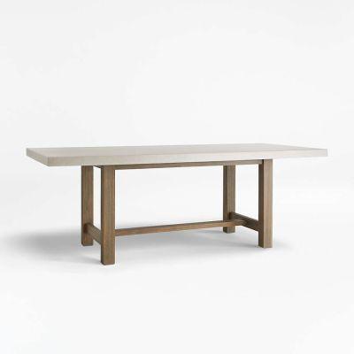 Caicos Cement Top Dining Table