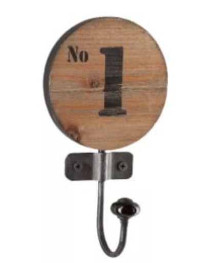 Industrial Numbered Wall Hooks1