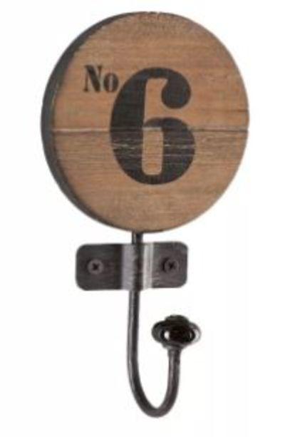 Industrial Numbered Wall Hooks6
