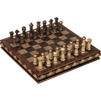 Fiarmont Brown Chess Board Game