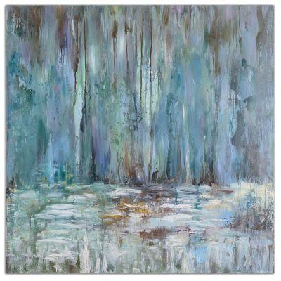 'Waterfall' Painting on Wrapped Canvas Unframed