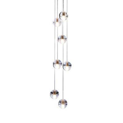 Errwood Light Cluster Globe Pendant with Rope Accents