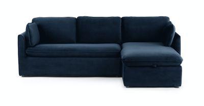 Oneira Tidal Blue Right Sofa Bed