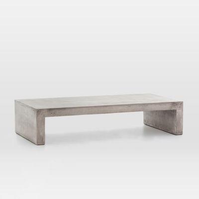 Concrete Waterfall Coffee Table
