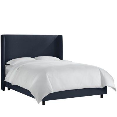 Milan Upholstered Panel Bed-Queen
