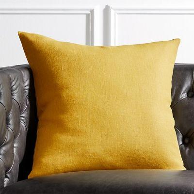 Linon Acid Green Pillow With Insert-20"x20"