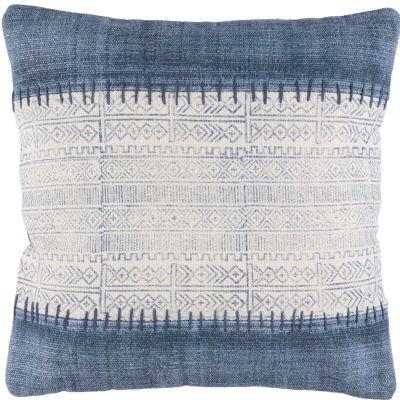 Friedman Cotton Indoor Geometric Square Throw Pillow With Insert