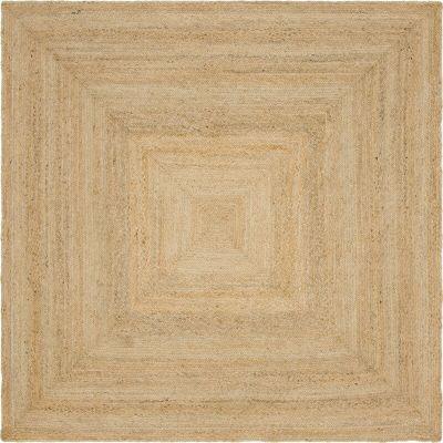 Meador Hand Braided Jute Natural Area Rug