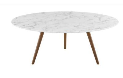 Round Artificial Marble Coffee Table