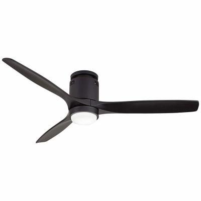 Windspun Matte black LED DC Hugger Ceiling Fan