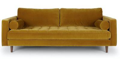 Sven Yarrow Gold Sofa