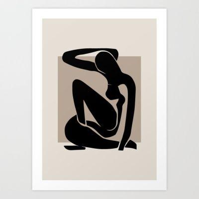 Matisse Print Female Nu Art Print