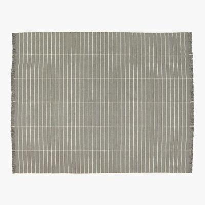 Reed Grey White Stripe Rug-8'x10'