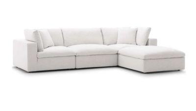 Commix Down Filled Overstuffed 4 Piece Sectional Sofa