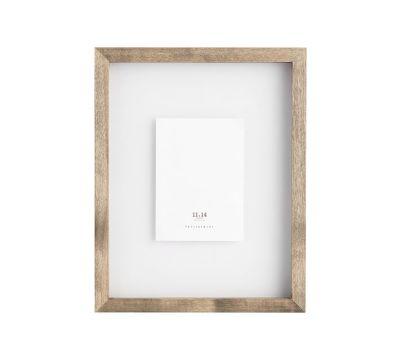 Floating Wood Gallery Frame with frame