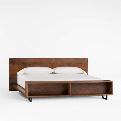 Atwood Bed with Bookcase-King