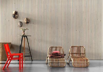 Timber Strips Wallpaper