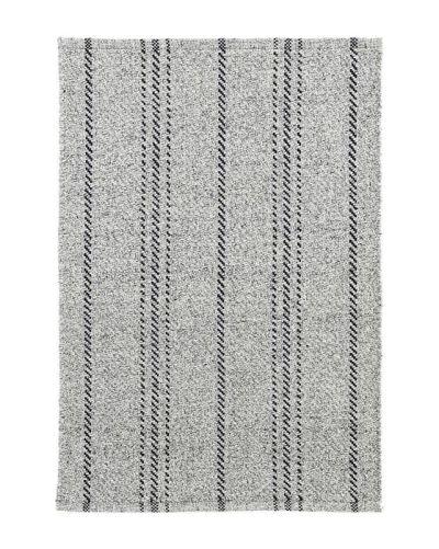 MelangeBLack Stripe indoor outdoor rug-5'x8'