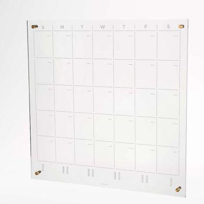 Russell Hazel Acrylic Monthly Dry Erase Calendar