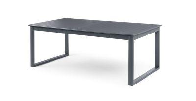 Ofer Dark Gray Table, Extendable