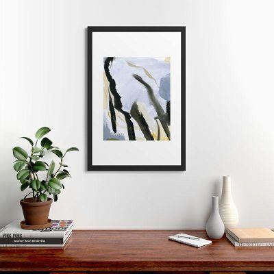 Framed Art Print Abstract And Minimal