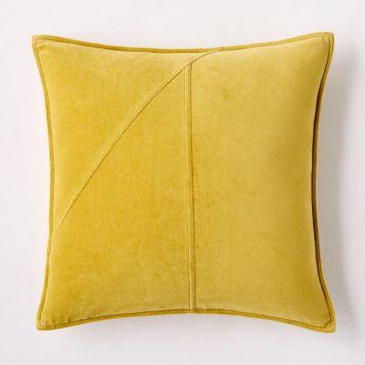 Washed Cotton Velvet Pillow Covers no insert