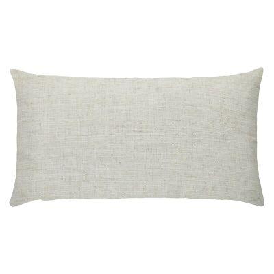 Ivory Valles Throw Pillow With Insert-20"x12"