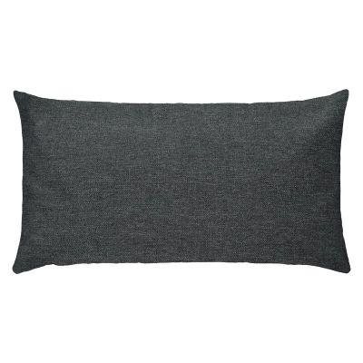 Gray Valles Throw Pillow With Insert-20"x12"