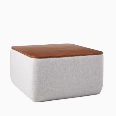 Upholstered Square Storage Ottoman