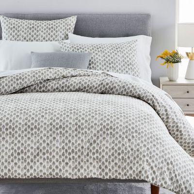 Organic Stamped Dots Duvet Cover
