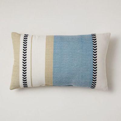Variegated Block Stripe Pillow