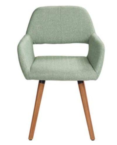 Nelson Sea Foam Green Fabric Dining Chair