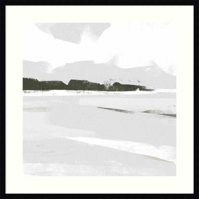 Coastal Haze Picture Frame Painting Print on Paper