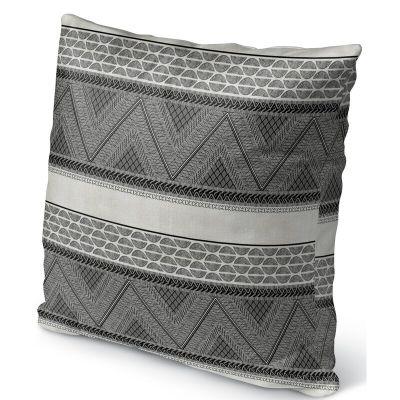 Geoff Outdoor Square Cotton Pillow Cover and Insert