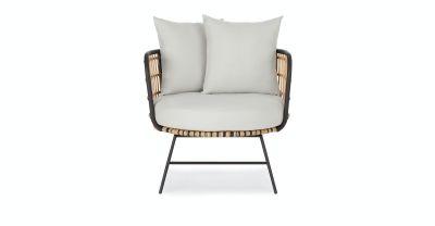 Onya lily white lounge chair