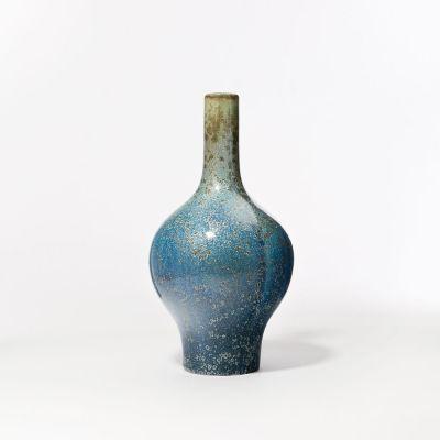 Reactive Glaze Ceramic Vases Ocean large