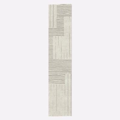 Painted Mixed Stripes Rug-2'5"x12'