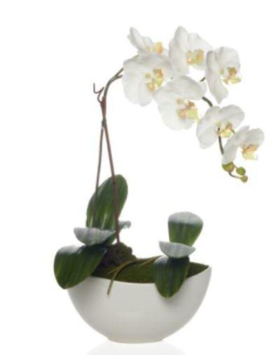 FAUX POTTED PHALAENOPSIS