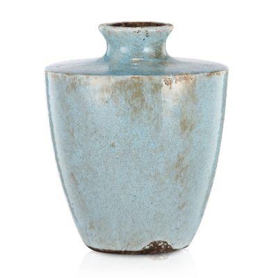 Modoc Blue Terracotta Table Vase