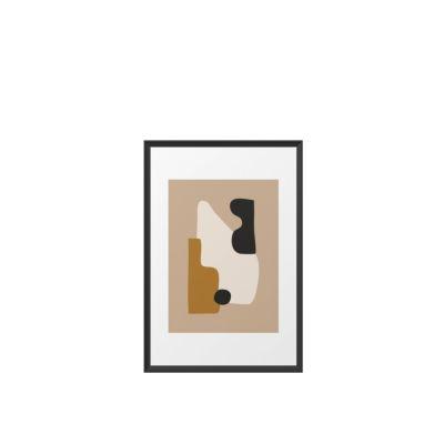 abstract minimal Framed Art Print With Frame 24" x 36"